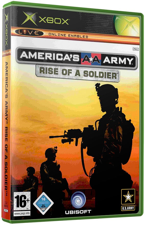 America's Army - Rise of a Soldier Used Microsoft XBOX Original Video Game