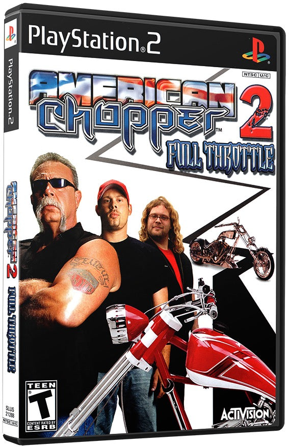 American Chopper 2 - Full Throttle PS2 Sony Playstation 2 Used Video Game PS2