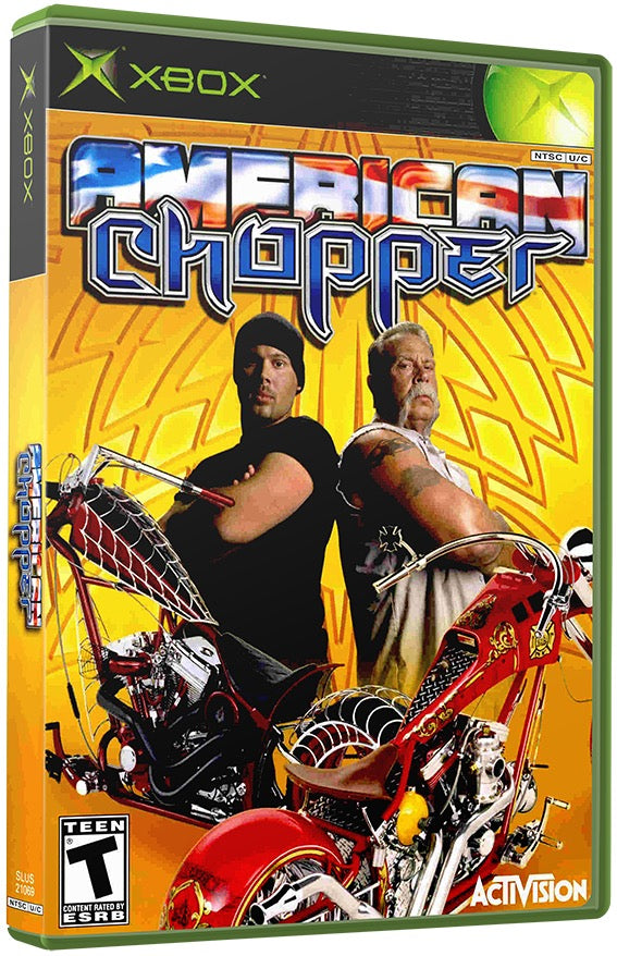 American Chopper Used Microsoft XBOX Original Video Game