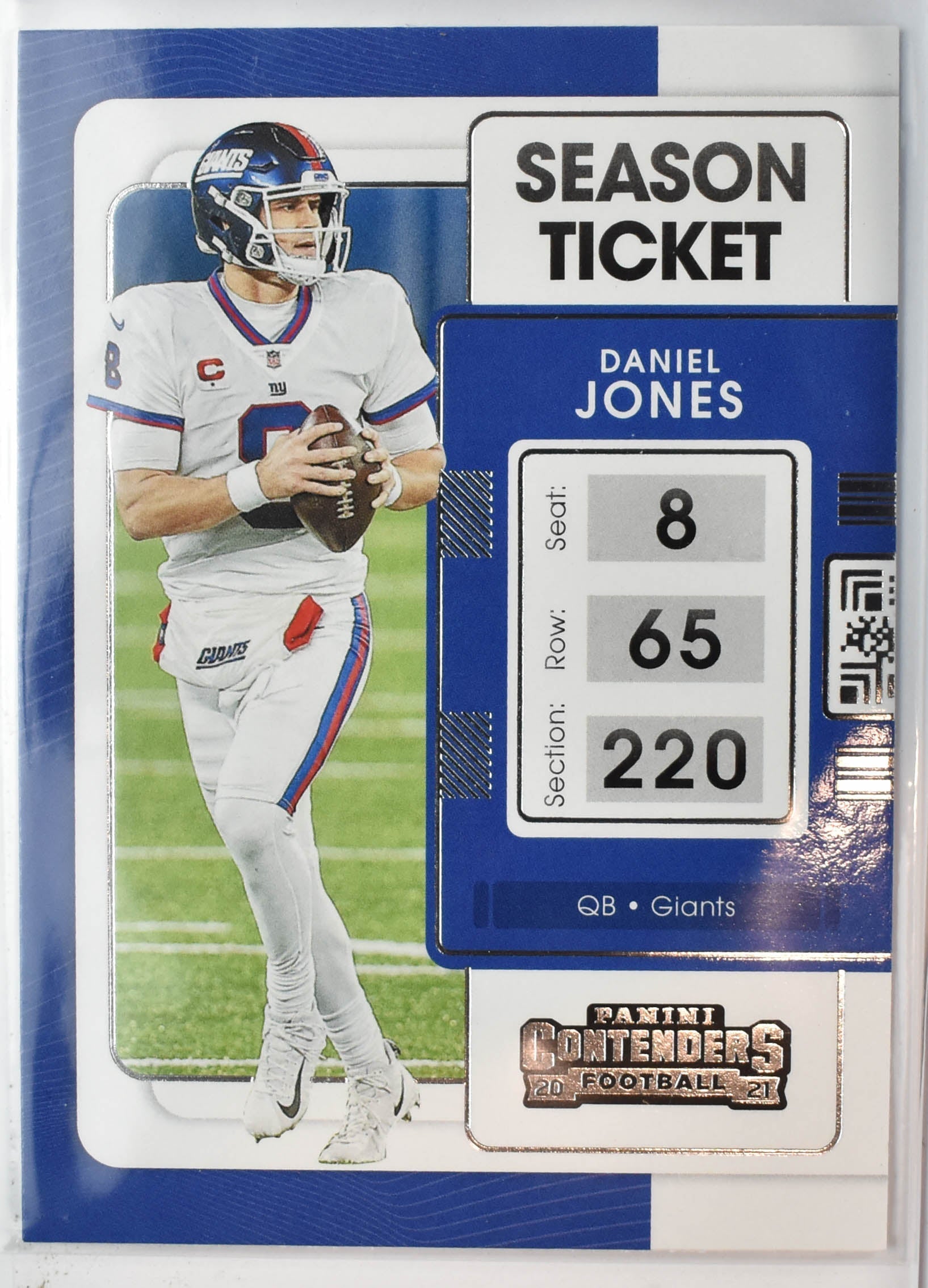 Daniel Jones 73 Panini Contenders 2021