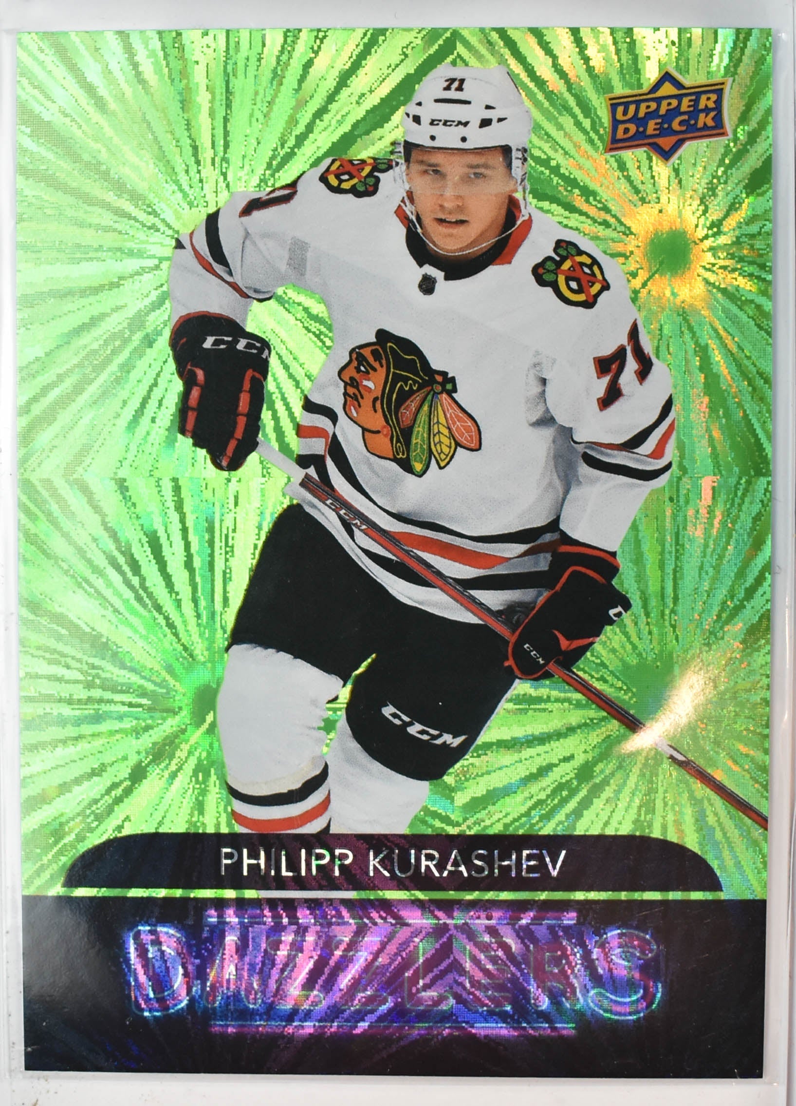 Philipp Kurashev DZ-60 Dazzlers Upper Deck Series 2 Hockey
