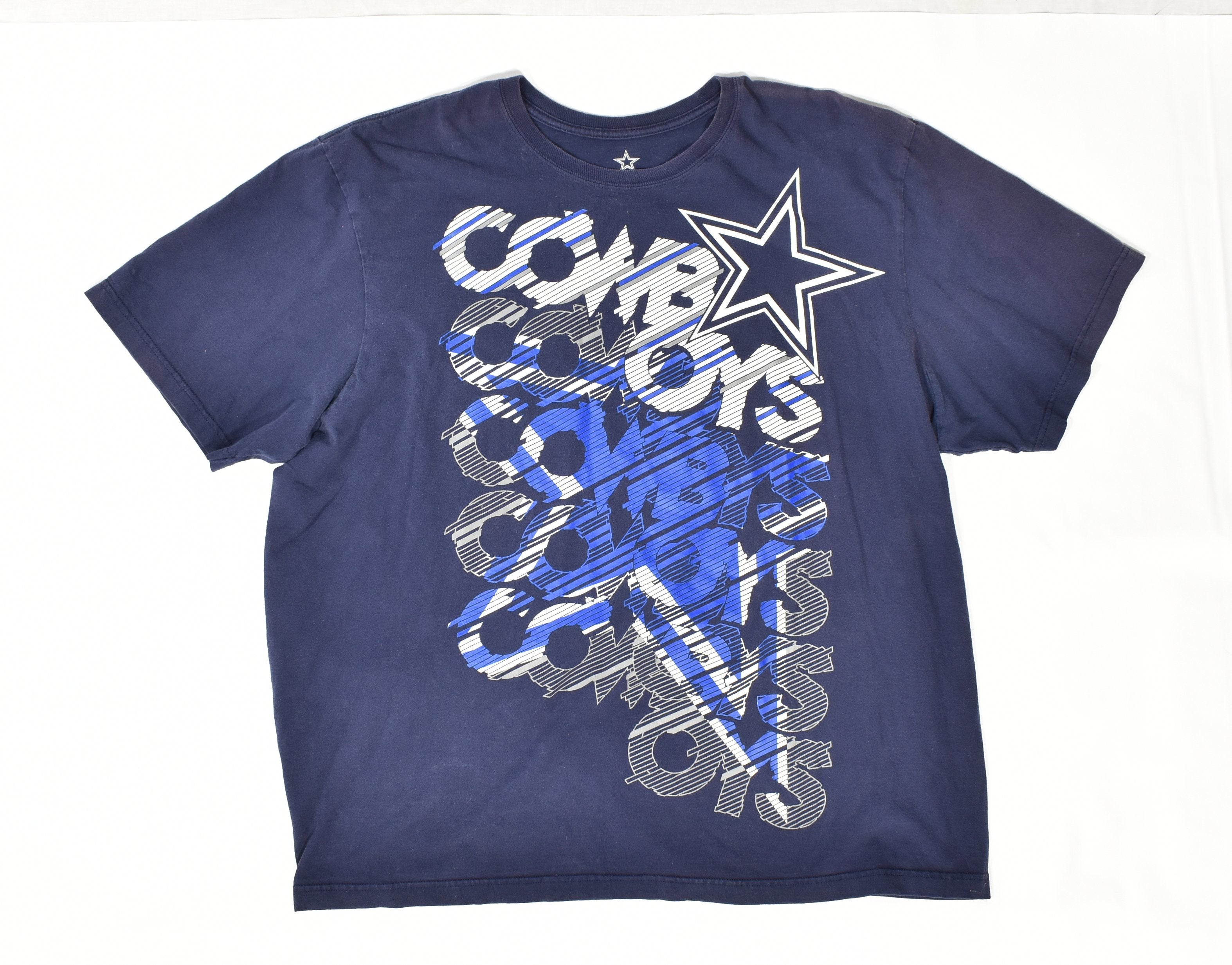 Dallas Cowboys Football T shirt NFL Authentic Mens 3 XL Sized Shirt Used