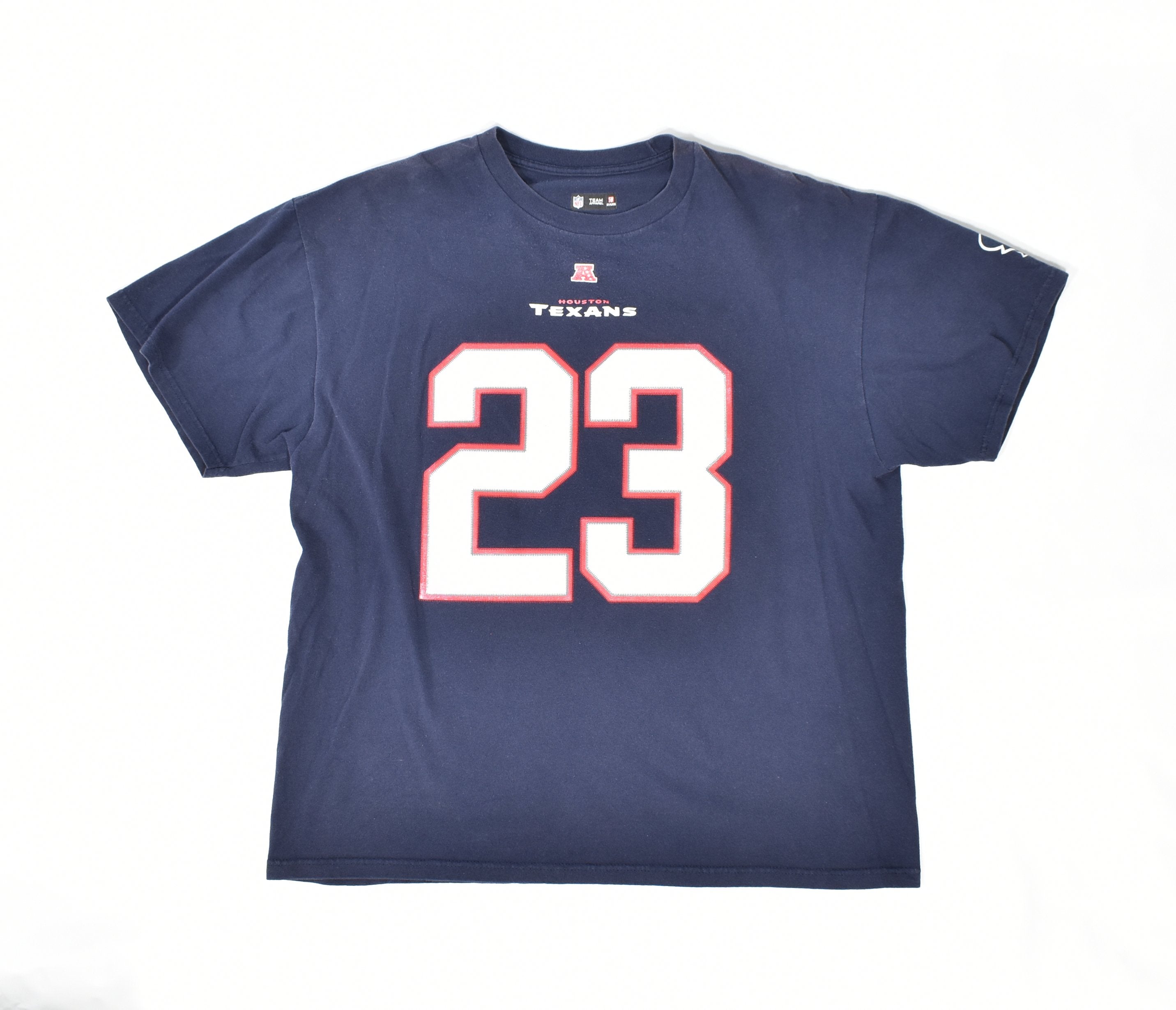 Houston Texans Mens t shirt XL Used Number 23 team Apparel  NFL FOOTBALL