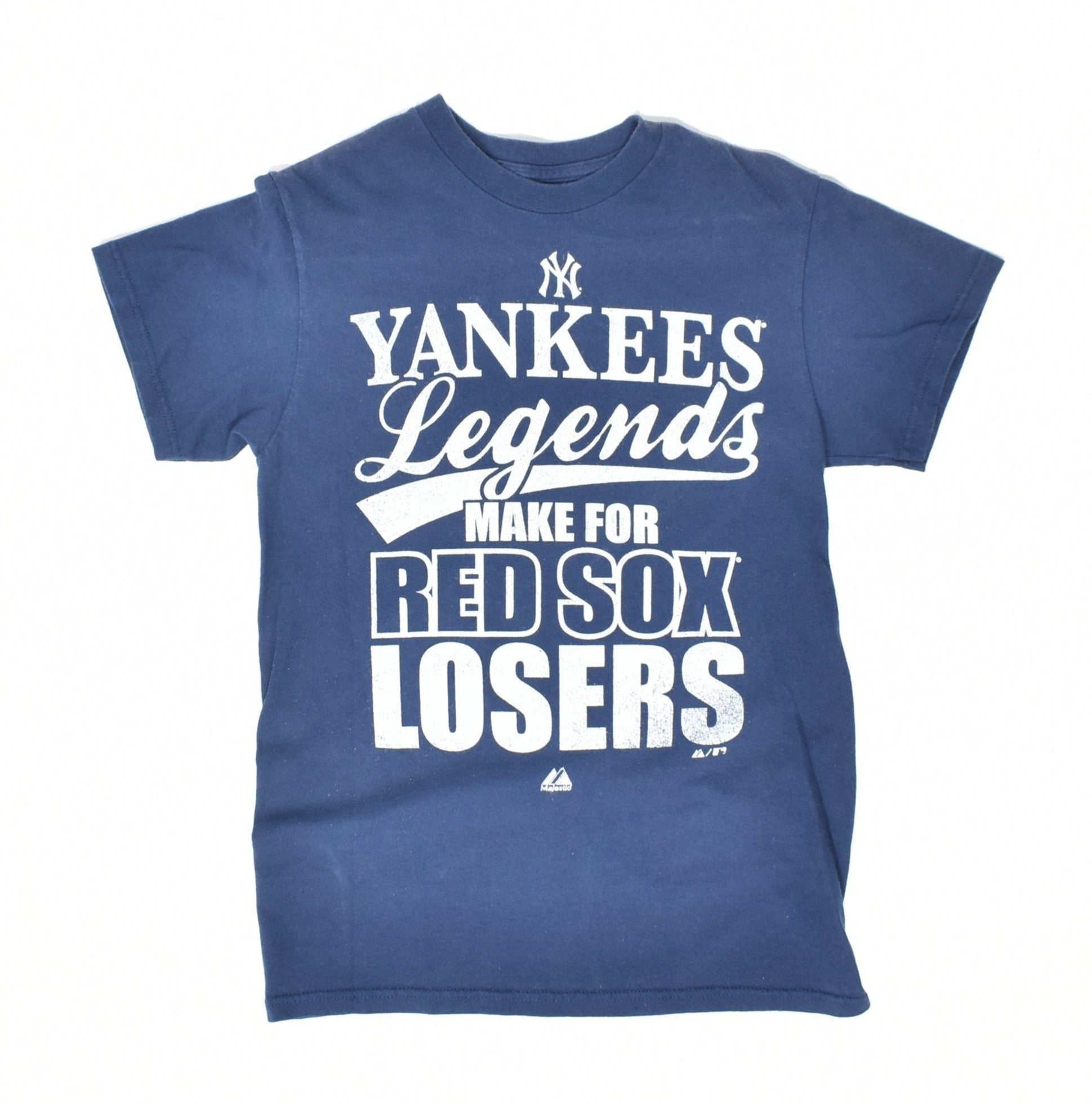 Yankees Mens t shirt MLB Baseball t shirt Used Small