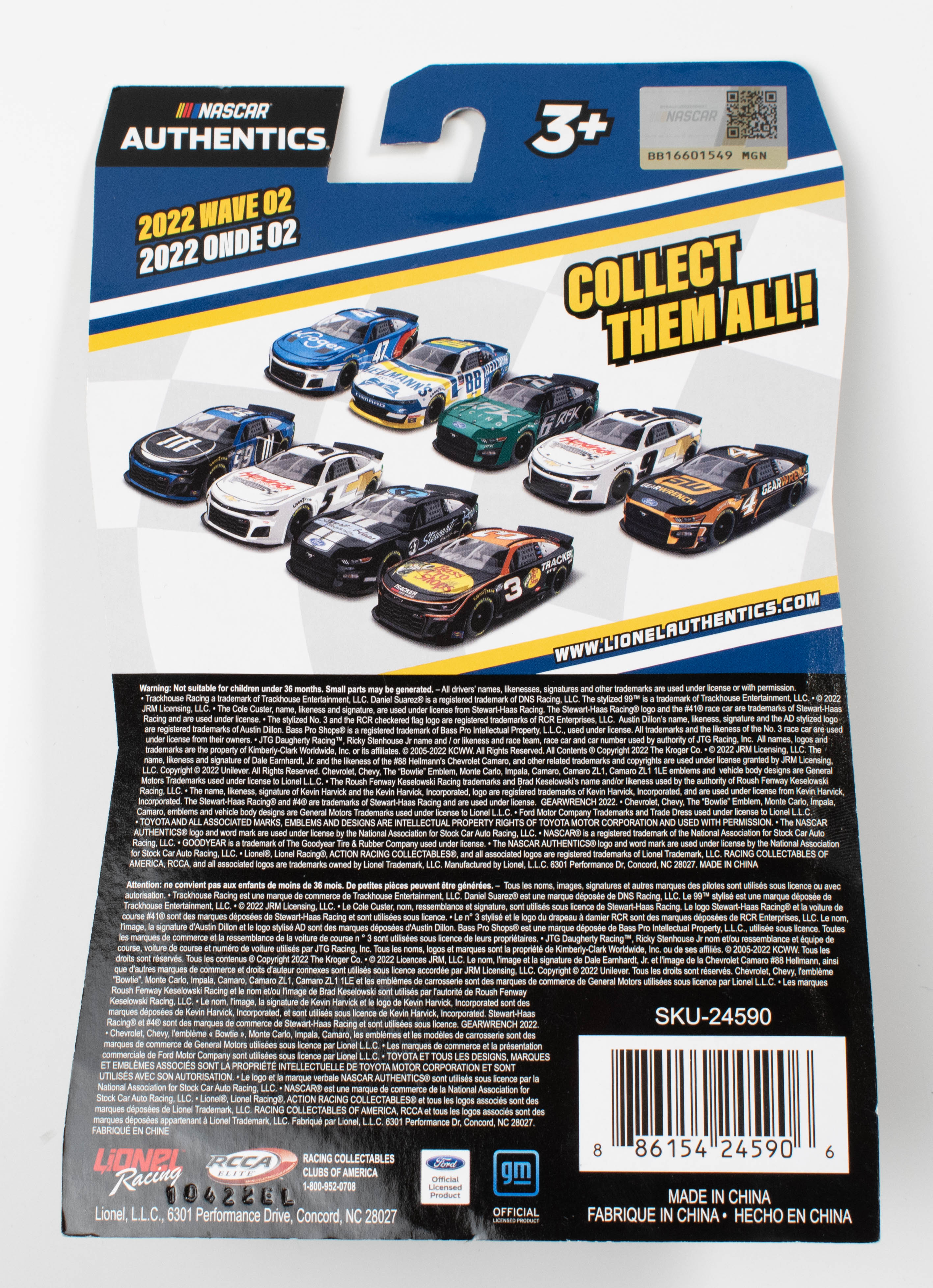 Nascar Authentics Next GEN 2022 Wave 02 1:64 New Dale Earnhardt JR NEW