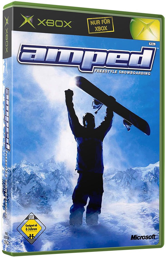 Amped - Freestyle Snowboarding Used Microsoft XBOX Original Video Game