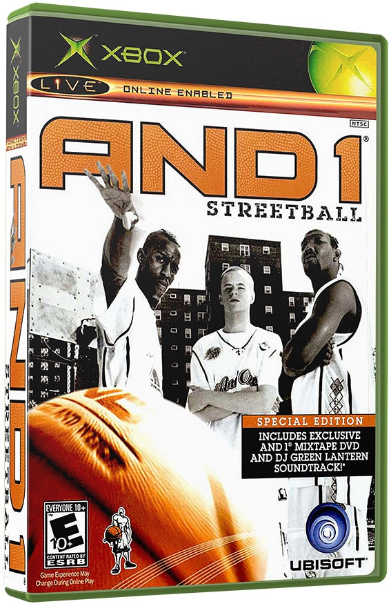 And 1 Streetball Used Microsoft XBOX Original Video Game