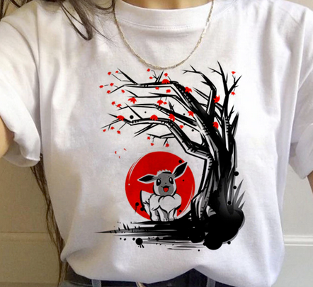Female Cotton T-shirt Exclusive Design 047