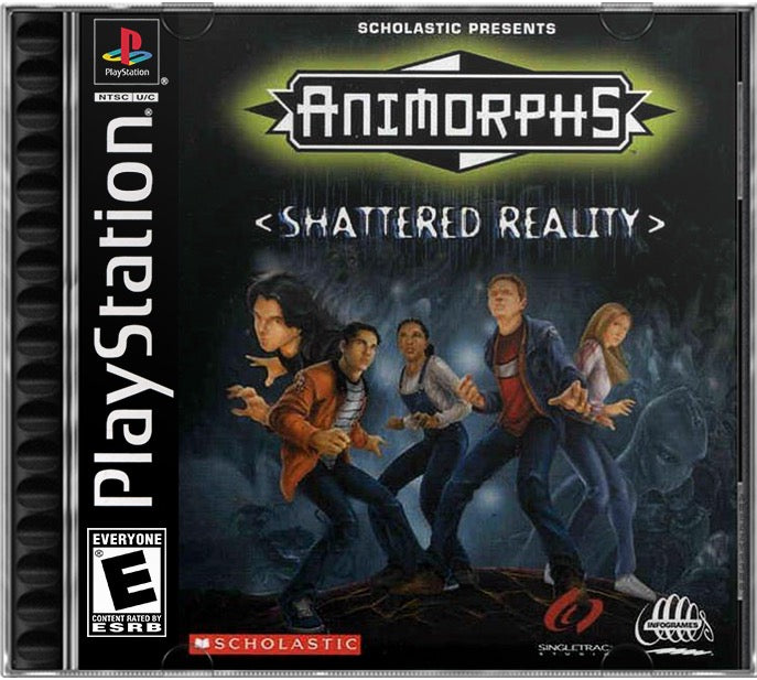 Animorphs - Shattered Reality PS1 Sony Playstation 1 Used Video Game