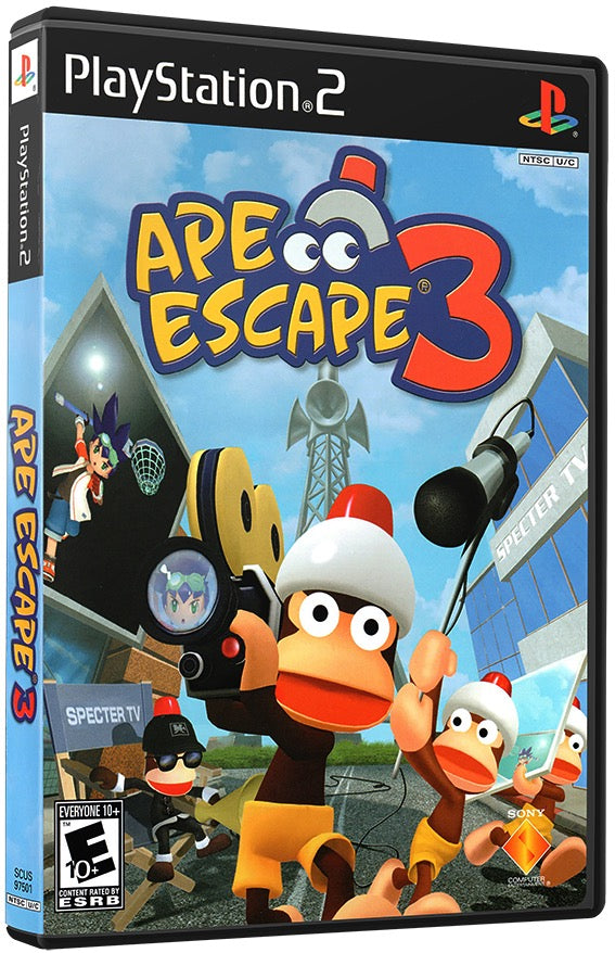Ape Escape 3 PS2 Sony Playstation 2 Used Video Game PS2