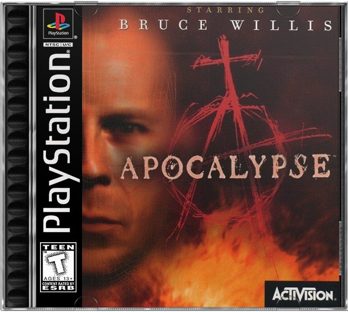 Apocalypse PS1 Sony Playstation 1 Used Video Game