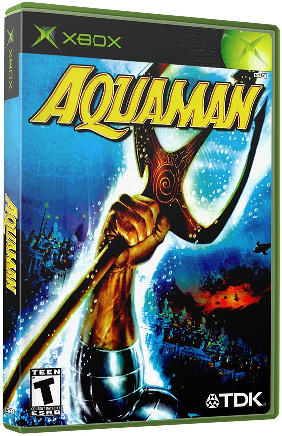 Aquaman - Battle for Atlantis Used Microsoft XBOX Original Video Game