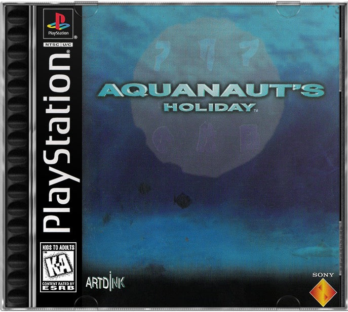 Aquanaut's Holiday PS1 Sony Playstation 1 Used Video Game