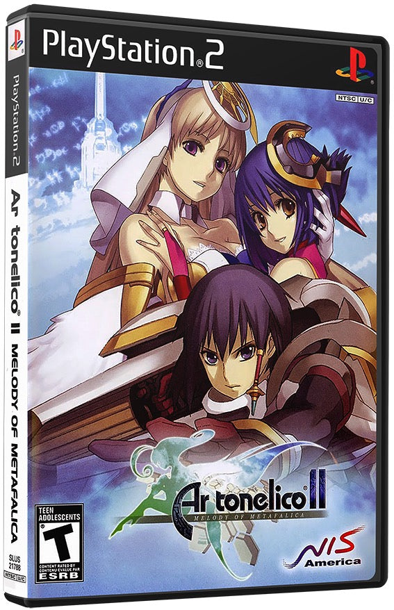 Ar tonelico II - Melody of Metafalica PS2 Sony Playstation 2 Used Video Game PS2