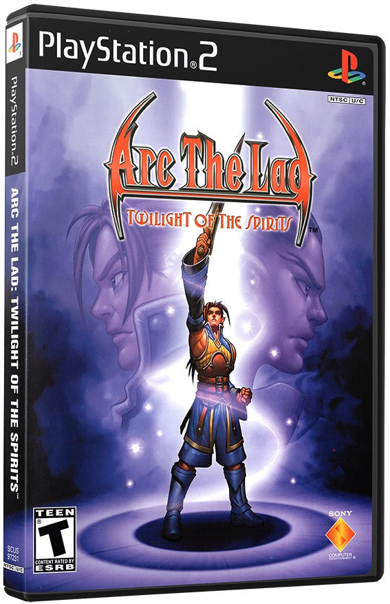 Arc the Lad - Twilight of the Spirits PS2 Sony Playstation 2 Used Video Game PS2