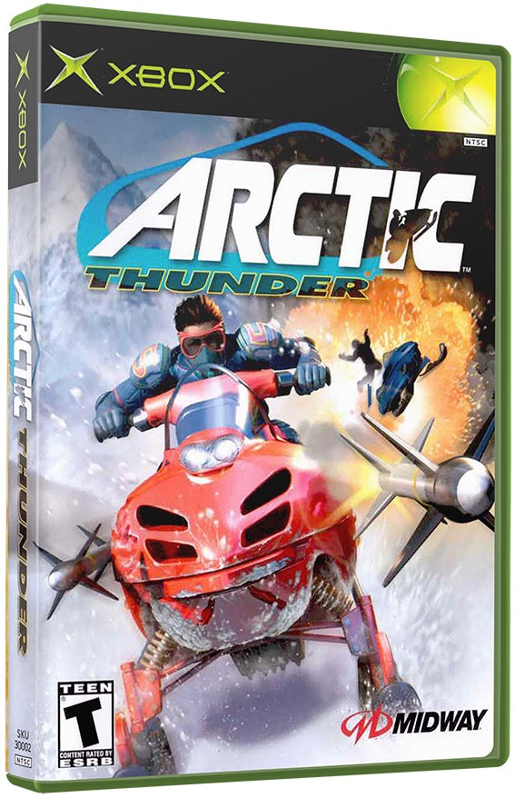 Arctic Thunder Used Microsoft XBOX Original Video Game