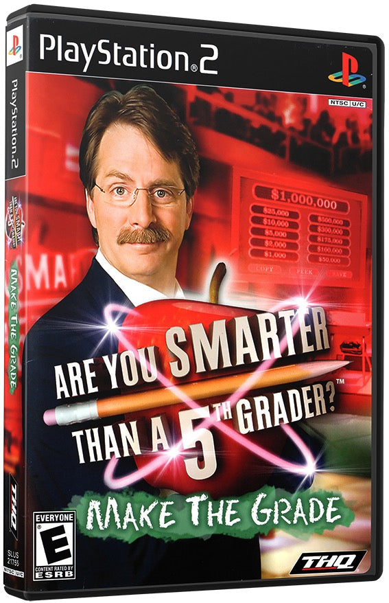 Are You Smarter Than a 5th Grader - Make the Grade PS2 Sony Playstation 2 Used Video Game PS2