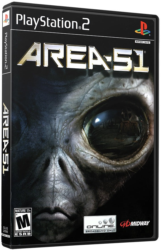 Area 51 PS2 Sony Playstation 2 Used Video Game PS2