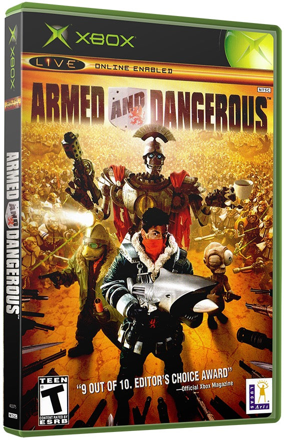 Armed and Dangerous Used Microsoft XBOX Original Video Game