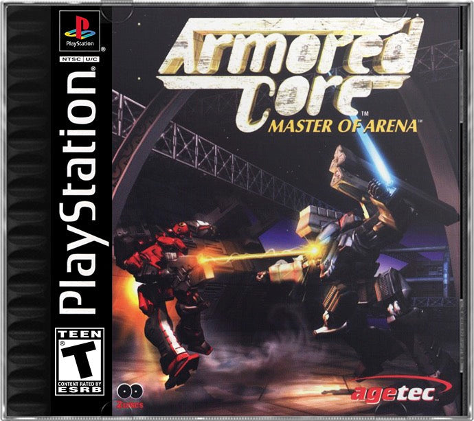 Armored Core - Master of Arena PS1 Sony Playstation 1 Used Video Game