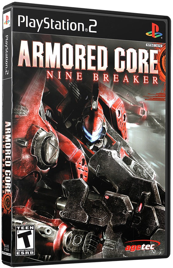 Armored Core - Nine Breaker PS2 Sony Playstation 2 Used Video Game PS2