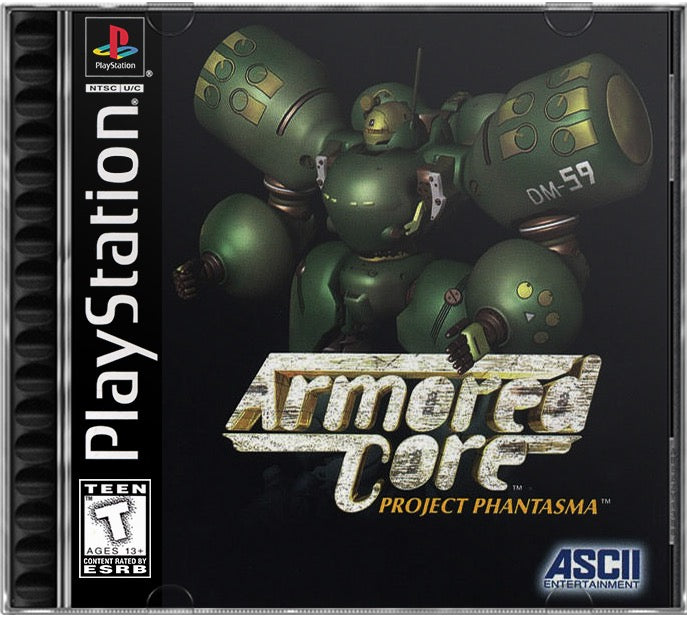 Armored Core - Project Phantasma PS1 Sony Playstation 1 Used Video Game