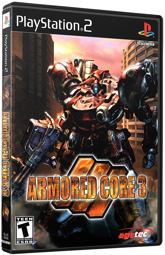 Armored Core 3 PS2 Sony Playstation 2 Used Video Game PS2