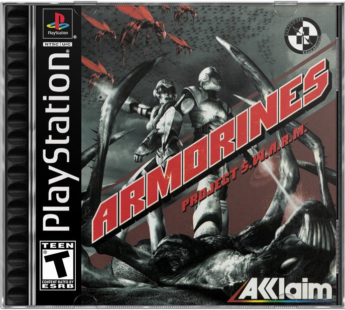 Armorines - Project S.W.A.R.M. PS1 Sony Playstation 1 Used Video Game