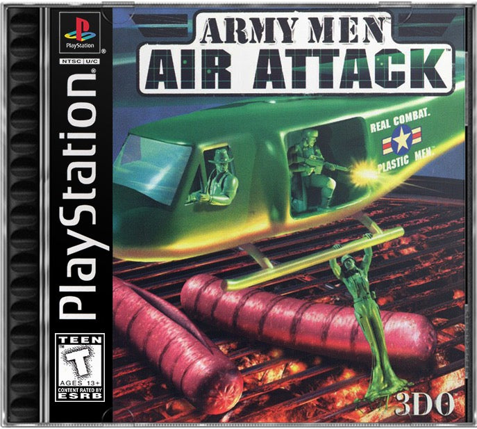Army Men - Air Attack PS1 Sony Playstation 1 Used Video Game