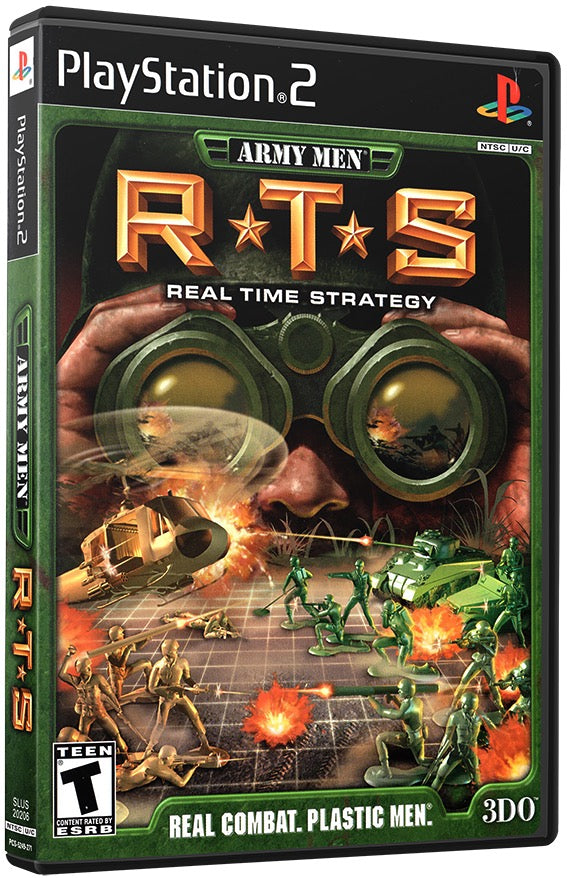 Army Men - RTS PS2 Sony Playstation 2 Used Video Game PS2