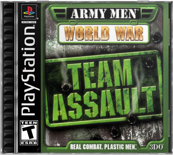 Army Men - World War - Team Assault PS1 Sony Playstation 1 Used Video Game