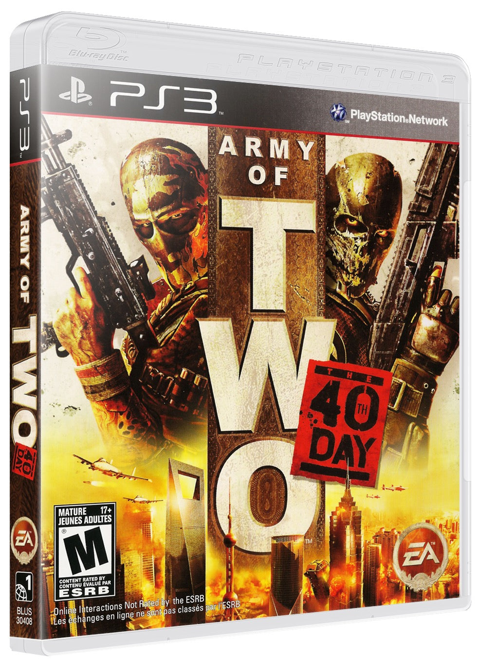 Army Of Two The 40th Day PS3 Sony Playstation 3 Used Video Game