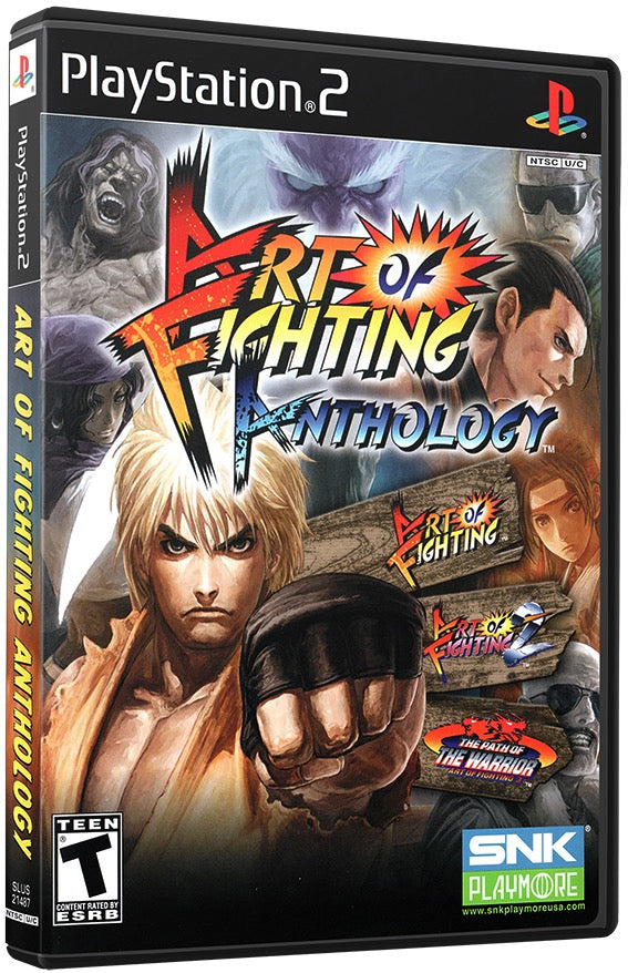 Art of Fighting Anthology PS2 Sony Playstation 2 Used Video Game PS2