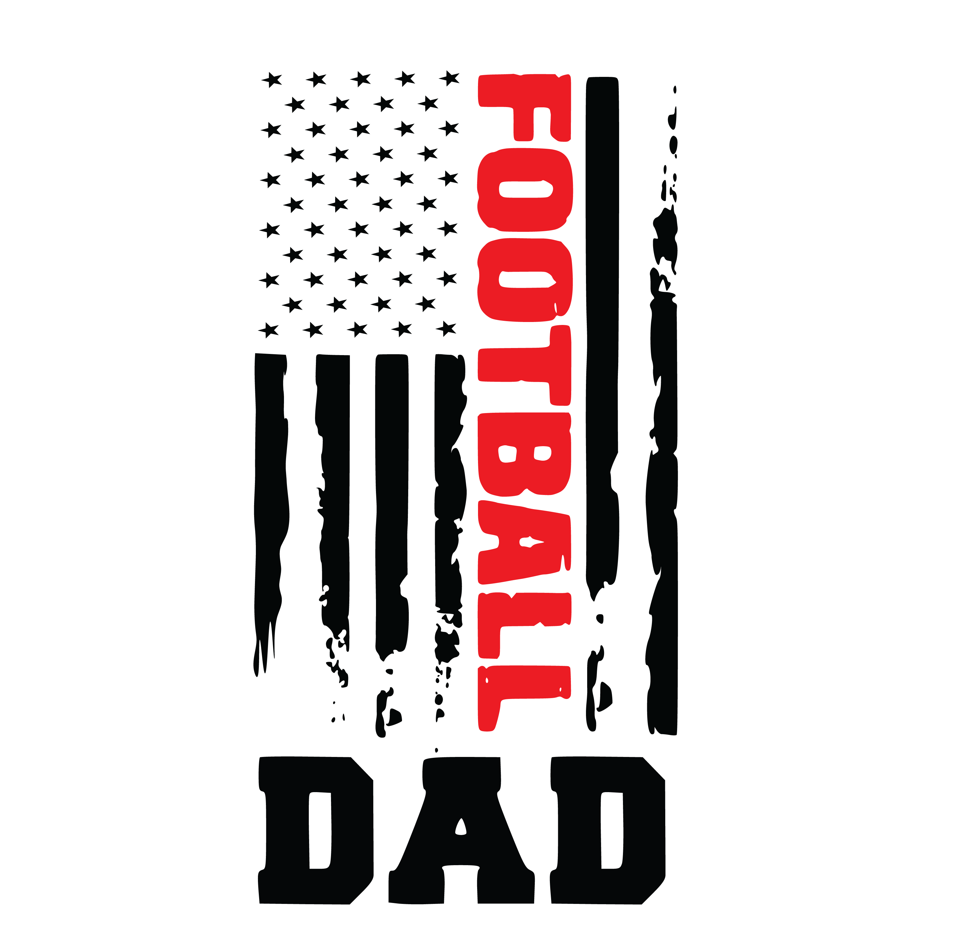 Football Dad Flag