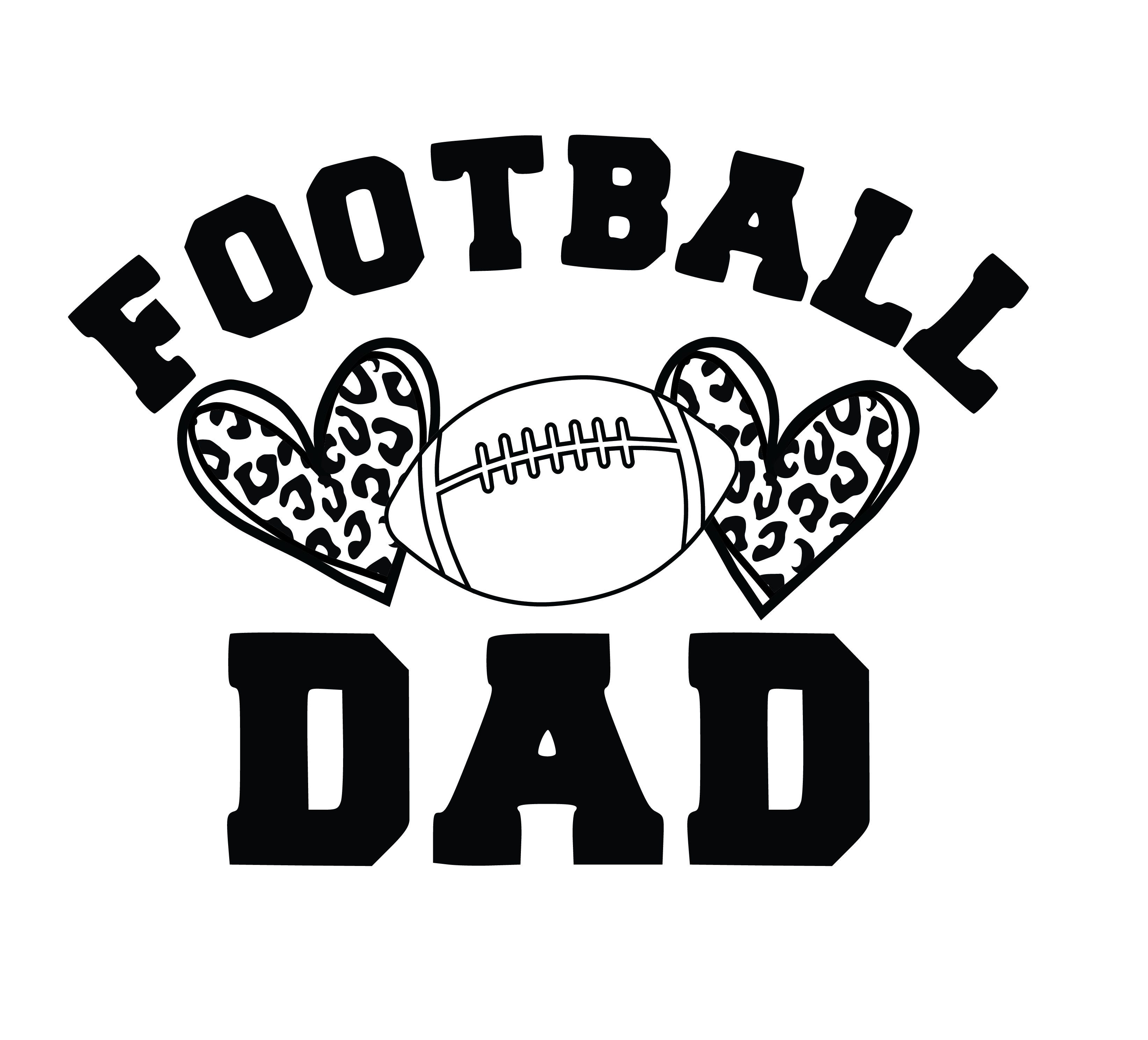 Copy of Football Dad Hearts