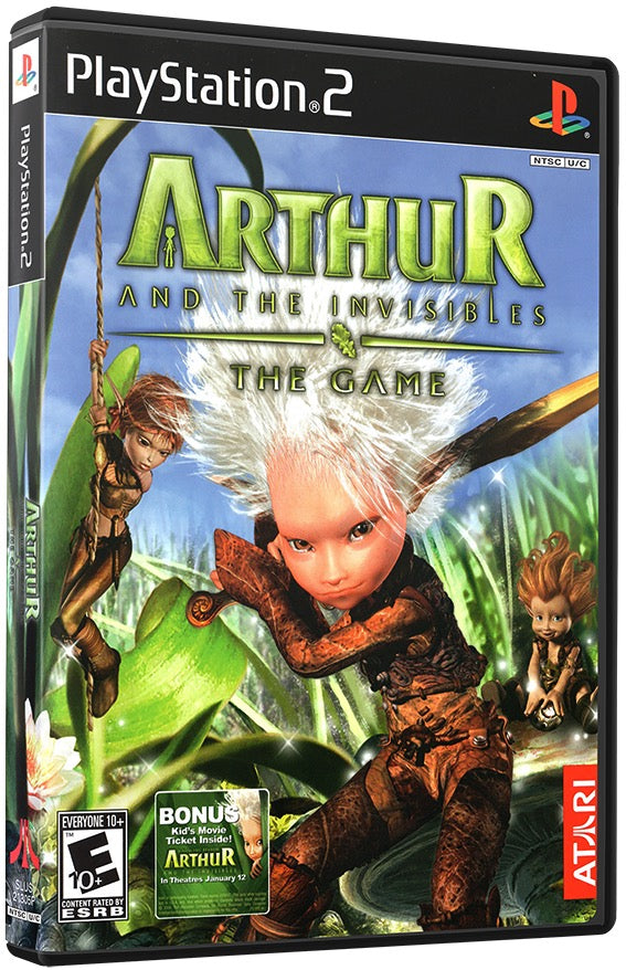 Arthur and the Invisibles - The Game  PS2 Sony Playstation 2 Used Video Game PS2
