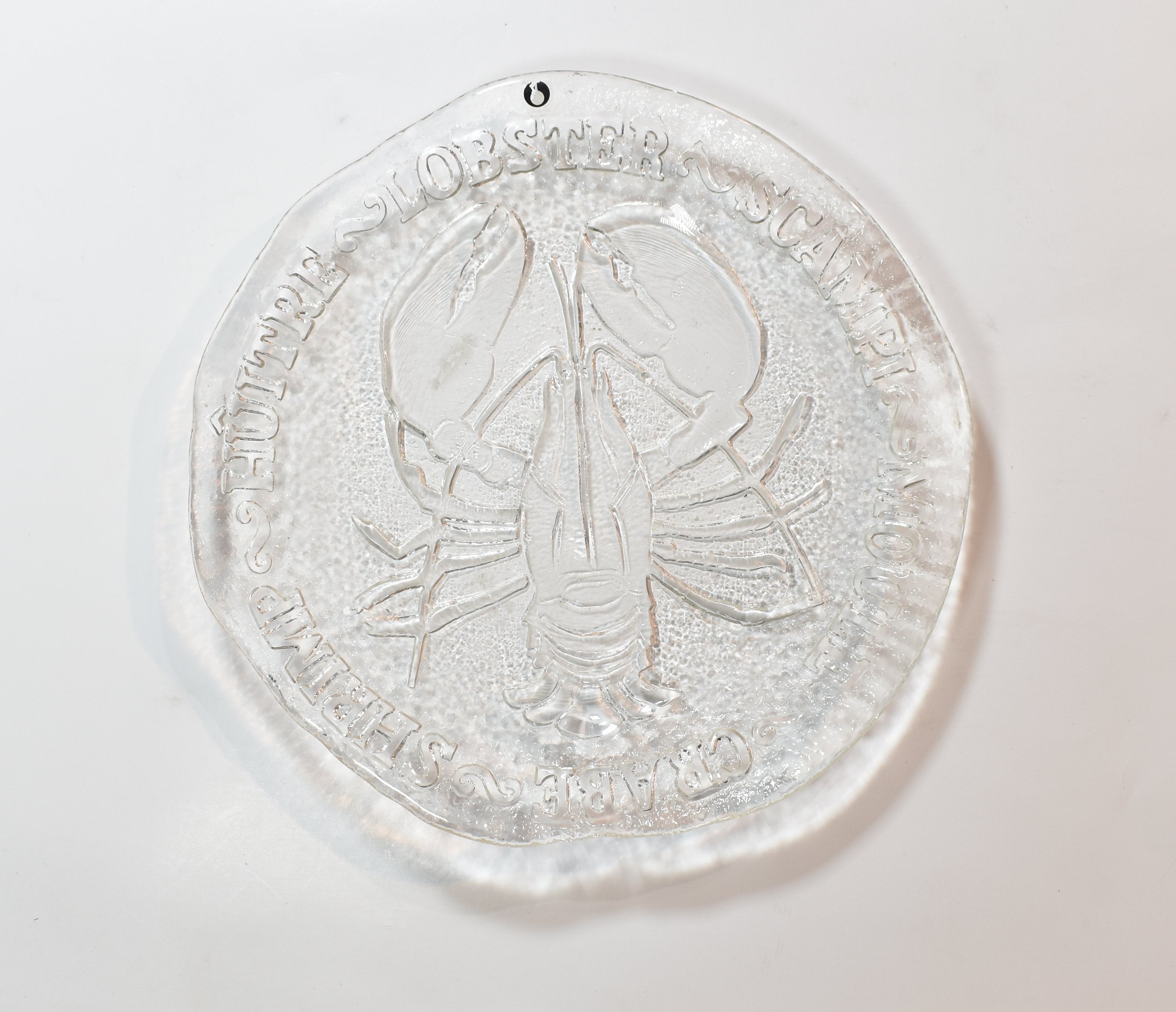 Lobsters Scampi Moule Crabe Shrimp Clear plate used Huitre Used plate