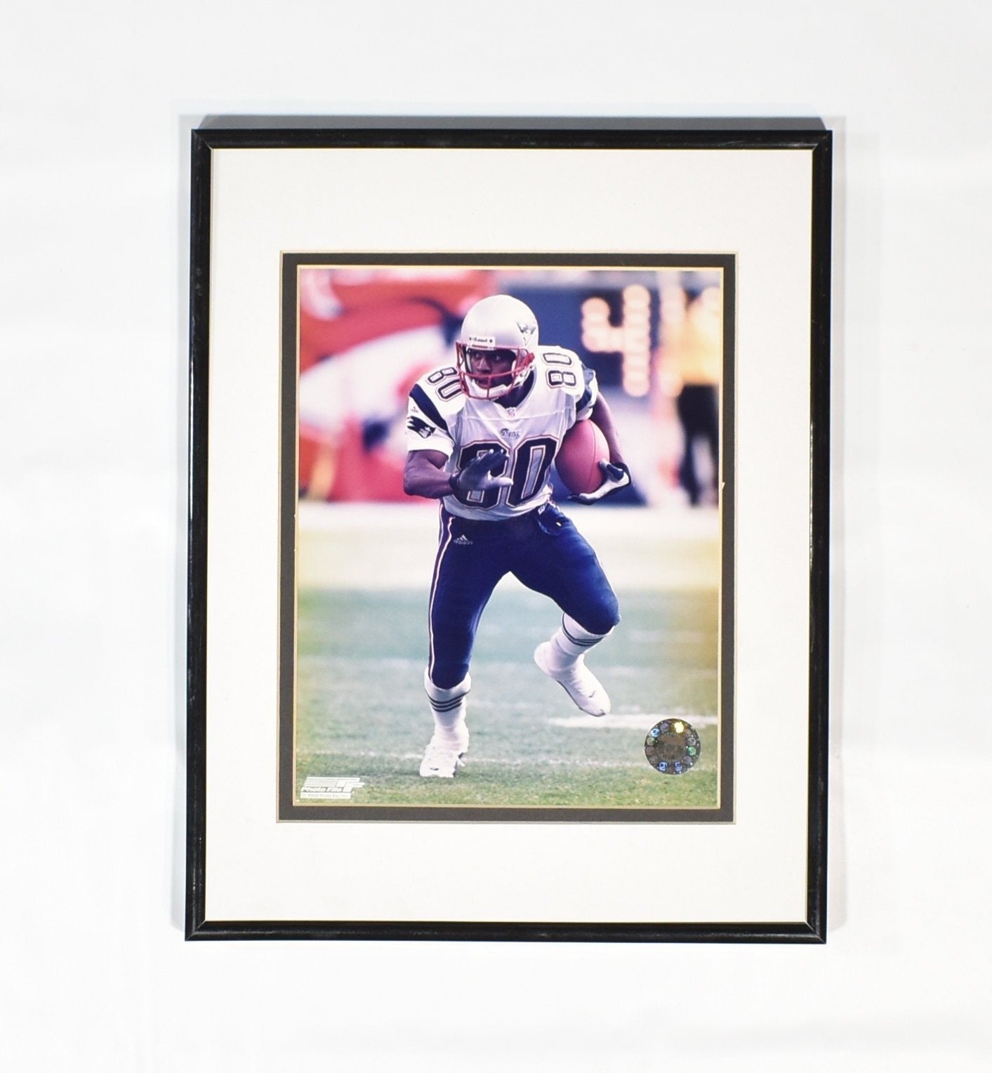 New England Patriots Troy Brown 80 NFL Photo Original Print 2002 Photo File
