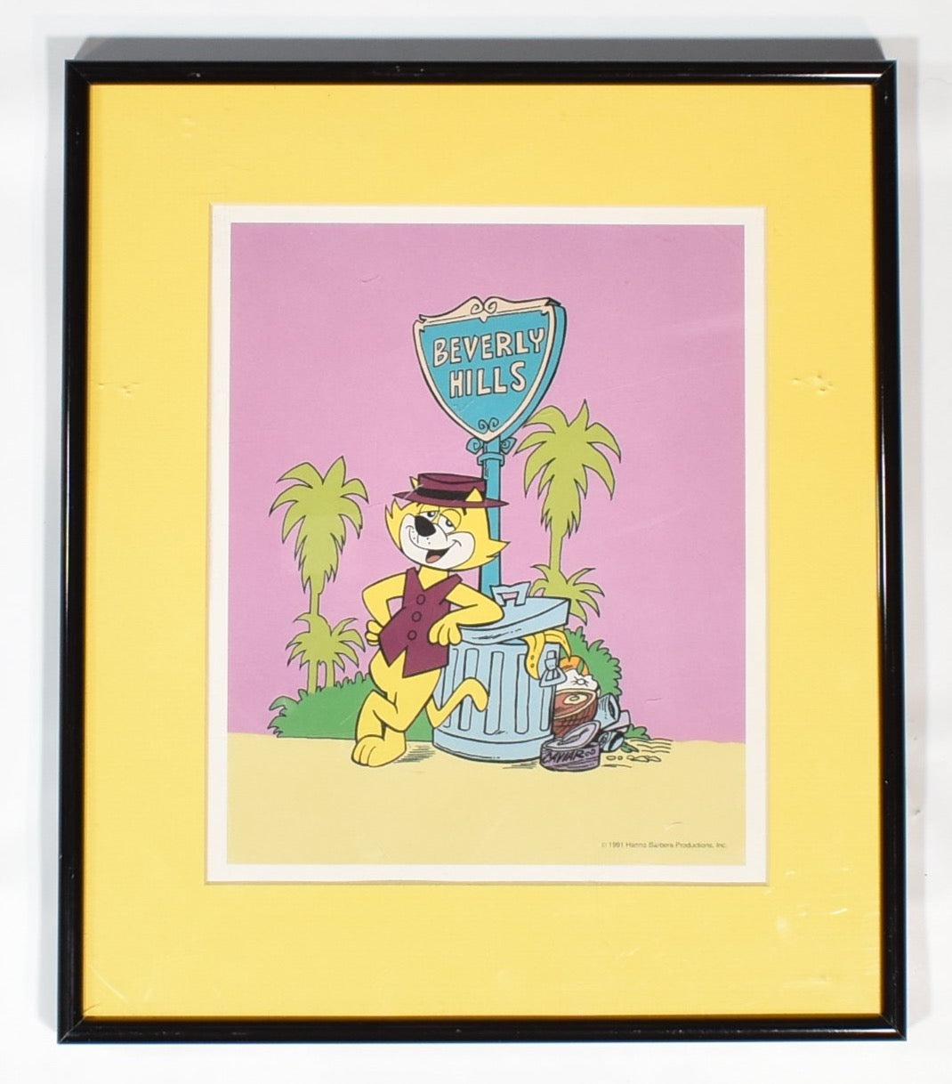 Beverly Hills 1991 Hanna Barbera Production Inc Framed Photo 12 x 14