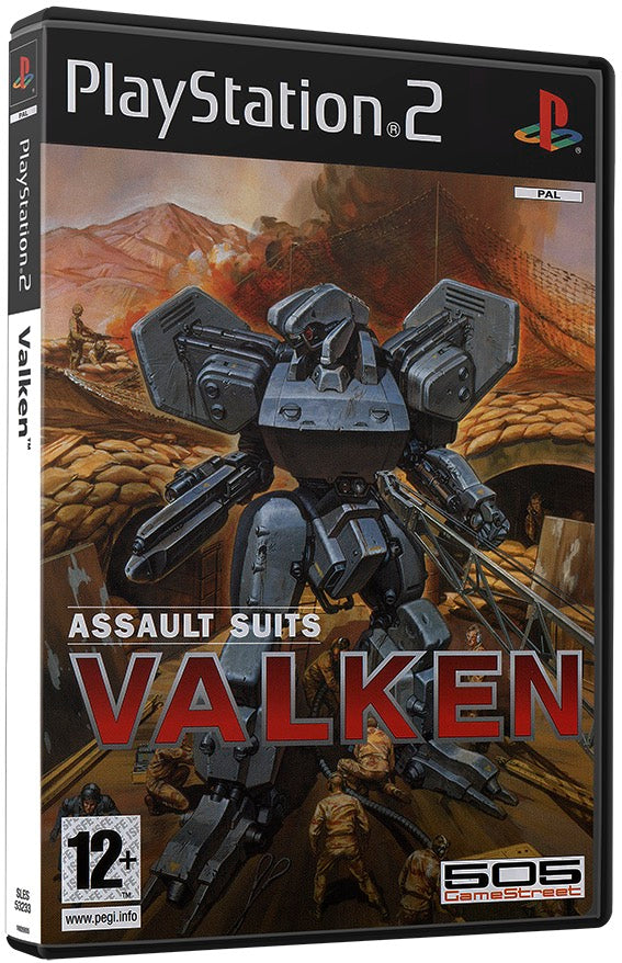 Assault Suits Valken PS2 Sony Playstation 2 Used Video Game PS2
