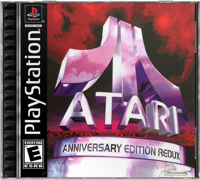 Atari Anniversary Edition Redux PS1 Sony Playstation 1 Used Video Game