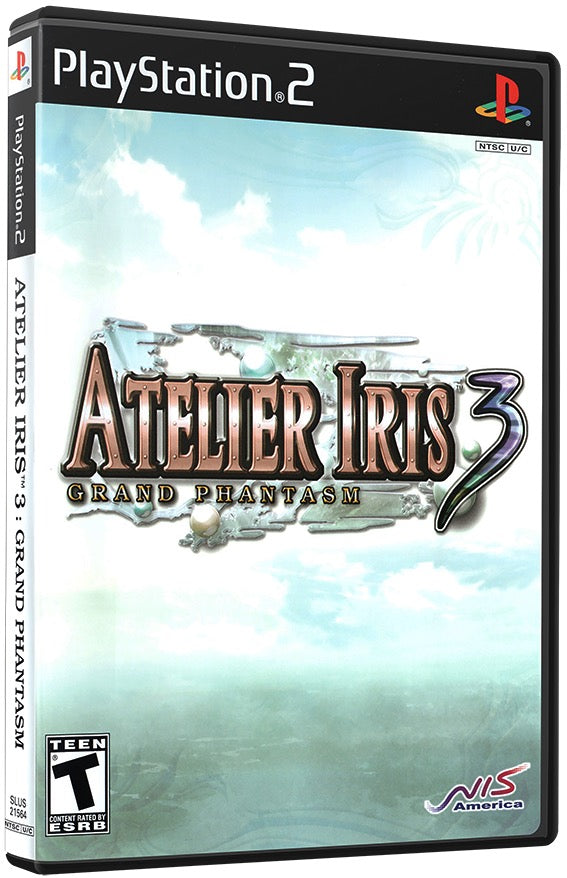 Atelier Iris 3 - Grand Phantasm PS2 Sony Playstation 2 Used Video Game PS2