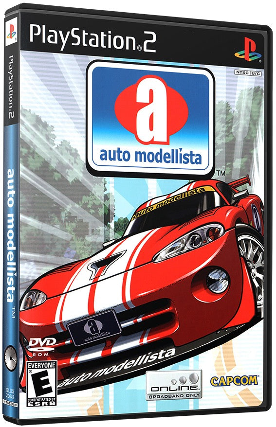 Auto Modellista PS2 Sony Playstation 2 Used Video Game PS2