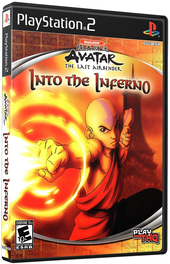 Avatar - The Last Airbender - Into the Inferno PS2 Sony Playstation 2 Used Video Game PS2
