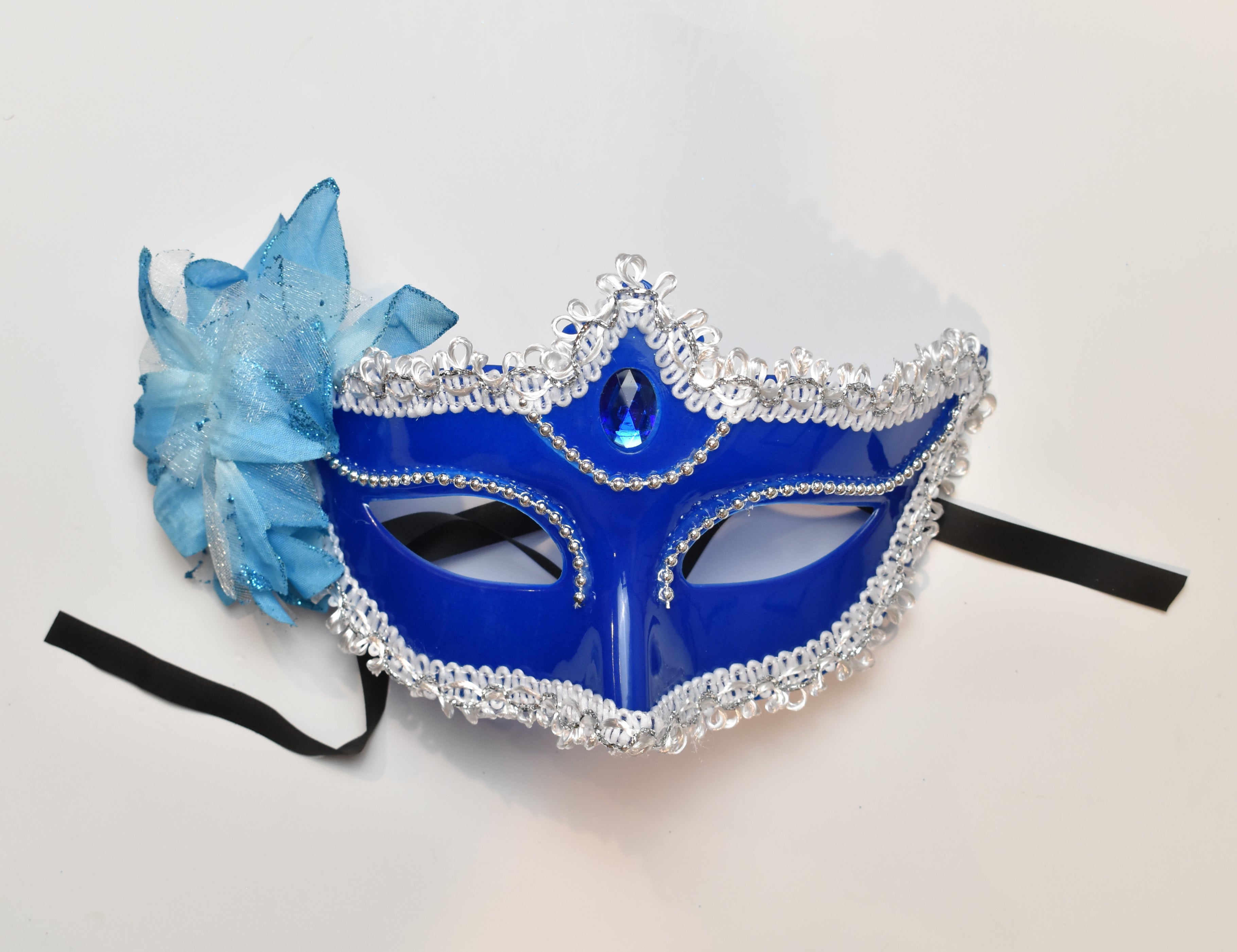 Mardi Gras Mask Blue Cos Play Dress Up NEW