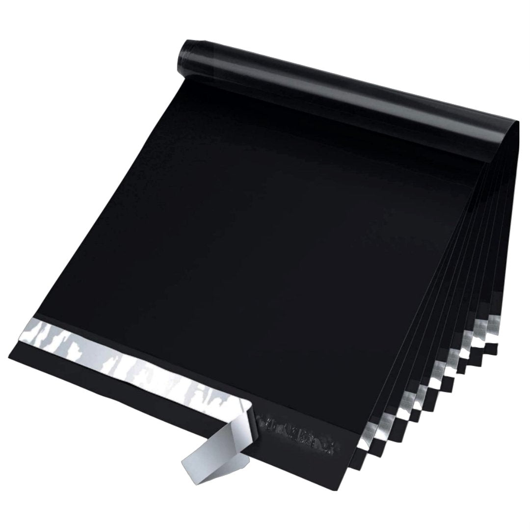 Black 10x13 Poly Mailers 200pc