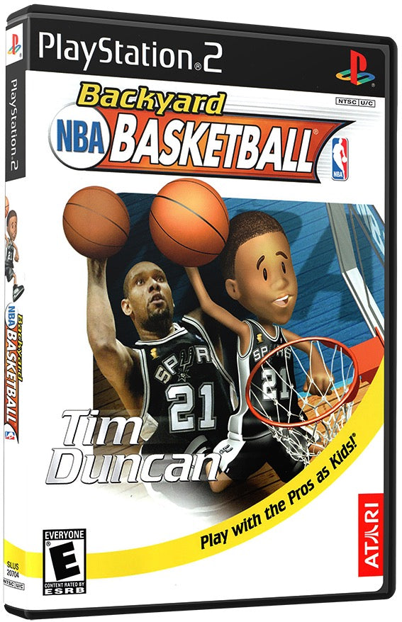 Backyard Basketball PS2 Sony Playstation 2 Used Video Game PS2