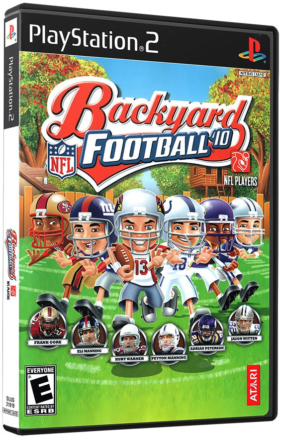 Backyard Football '10 PS2 Sony Playstation 2 Used Video Game PS2