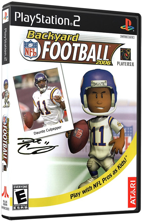 Backyard Football 2006 PS2 Sony Playstation 2 Used Video Game PS2