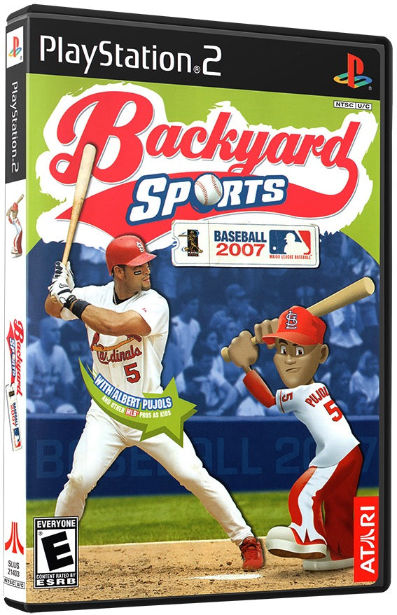 Backyard Sports - Baseball 2007 PS2 Sony Playstation 2 Used Video Game PS2